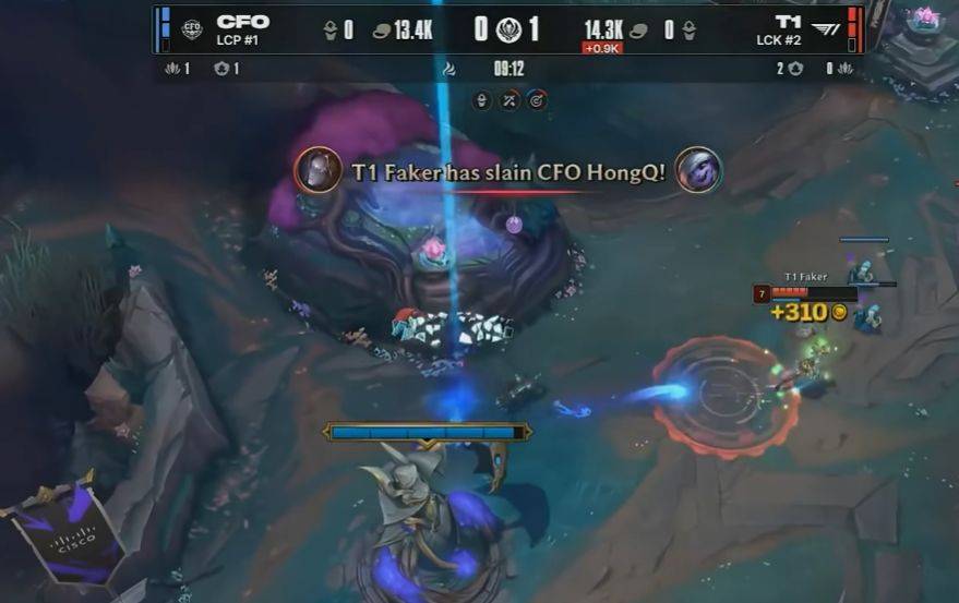 为了让LOL官方狂送炸鸡，Faker决定打满五局